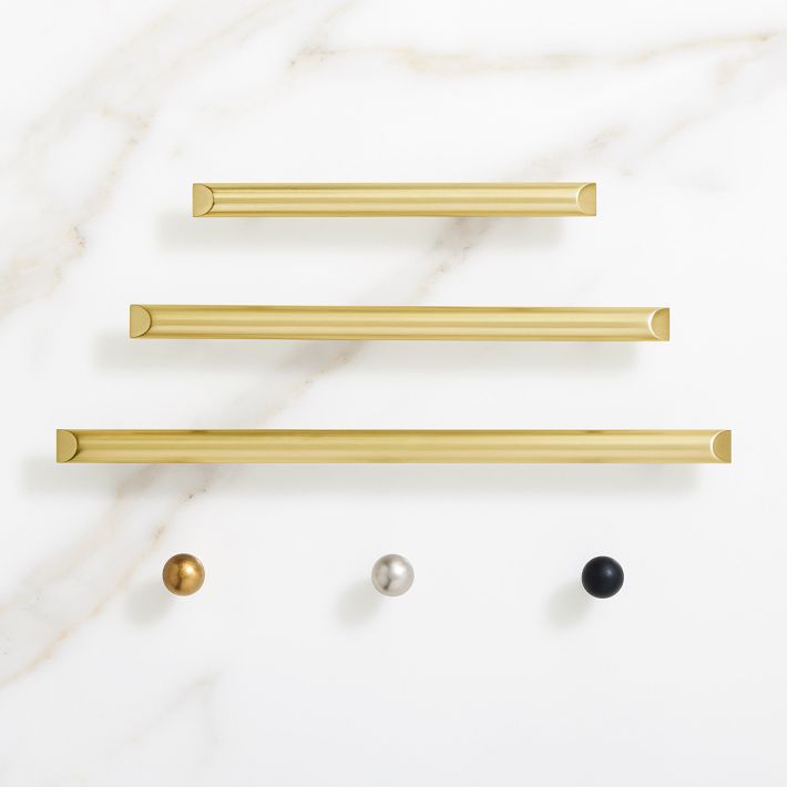 Mid-Century Hardware 6” Cabinet Pull - Antique Brass