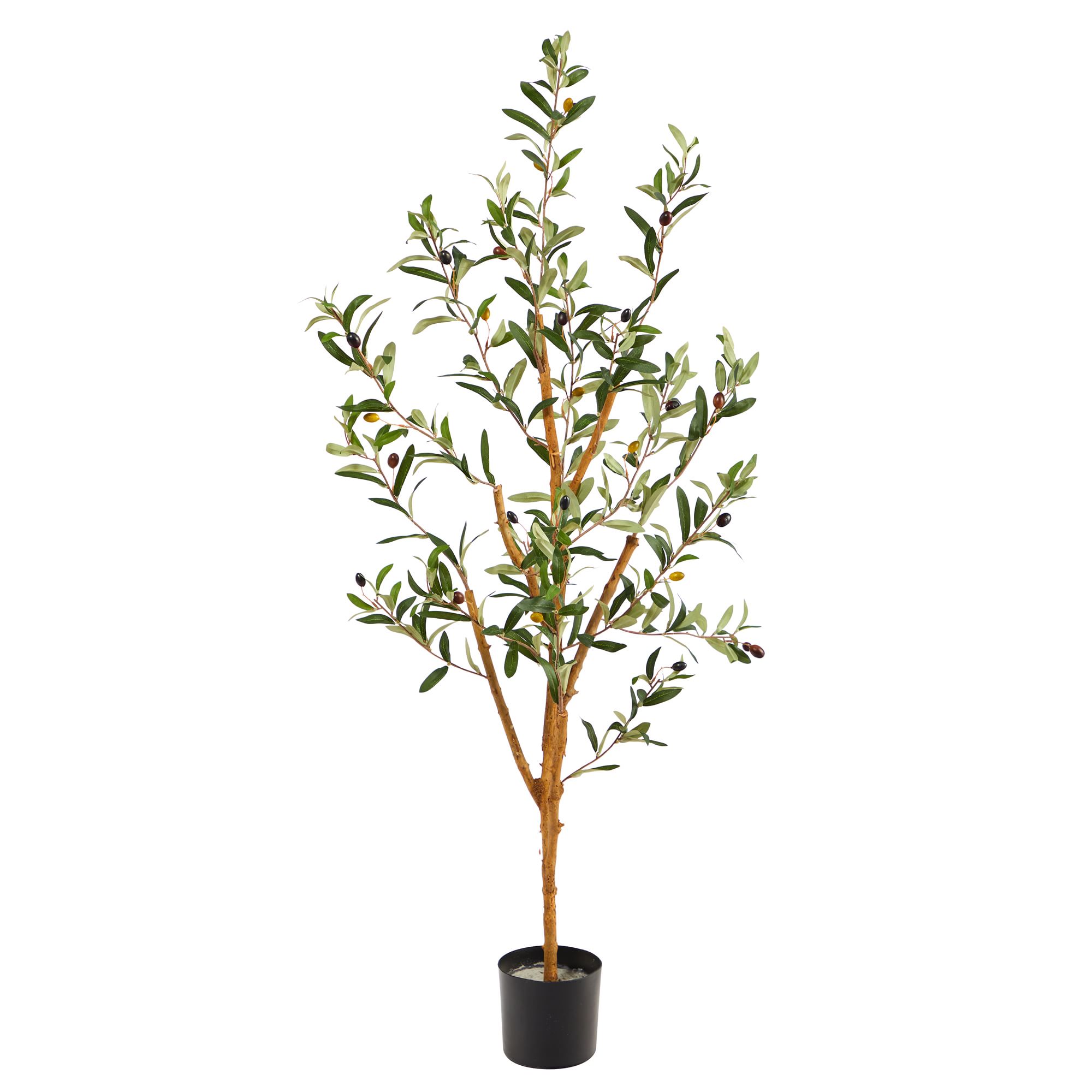 Faux Potted Olive Tree