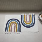 Organic Double Arch Bath Mat