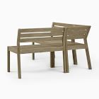 Portside Outdoor 3-Piece Dining Banquette