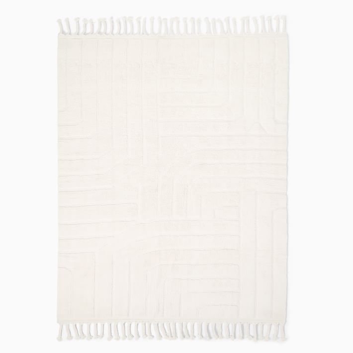 Twisted Lines Shag Rug