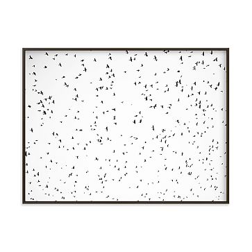 Flight Pattern Framed Wall Art by Minted for West Elm