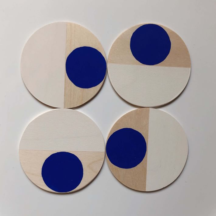 The Vintage Vogue Moonrise Coasters