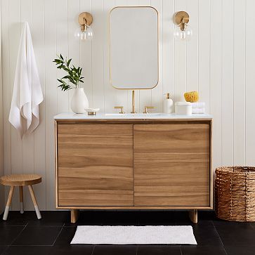 Modern single vanity discount