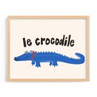 French Crocodile Framed Wall Art by Minted for West Elm