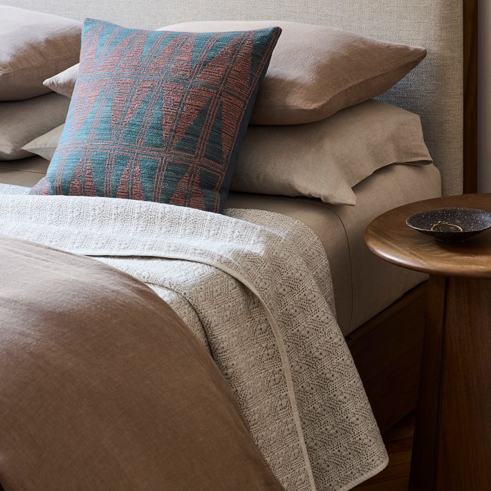 White King Size Reflections Matelasse Origin Coverlet
