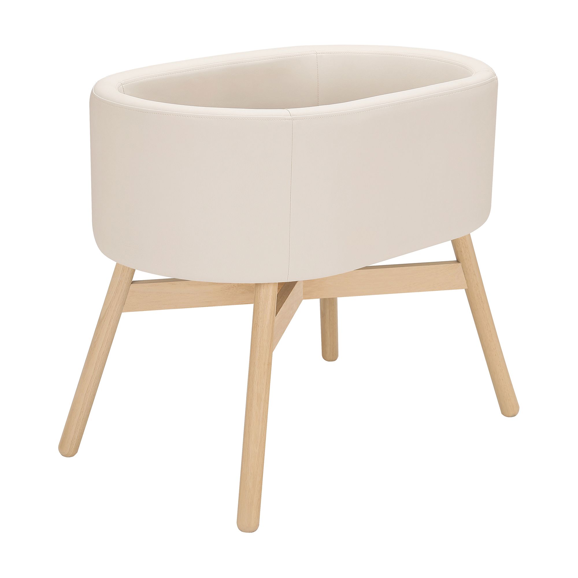 Babyletto X Gathre Capsule Bassinet Ivory