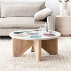 Maddox Terrazzo Round Coffee Table (36&quot;)