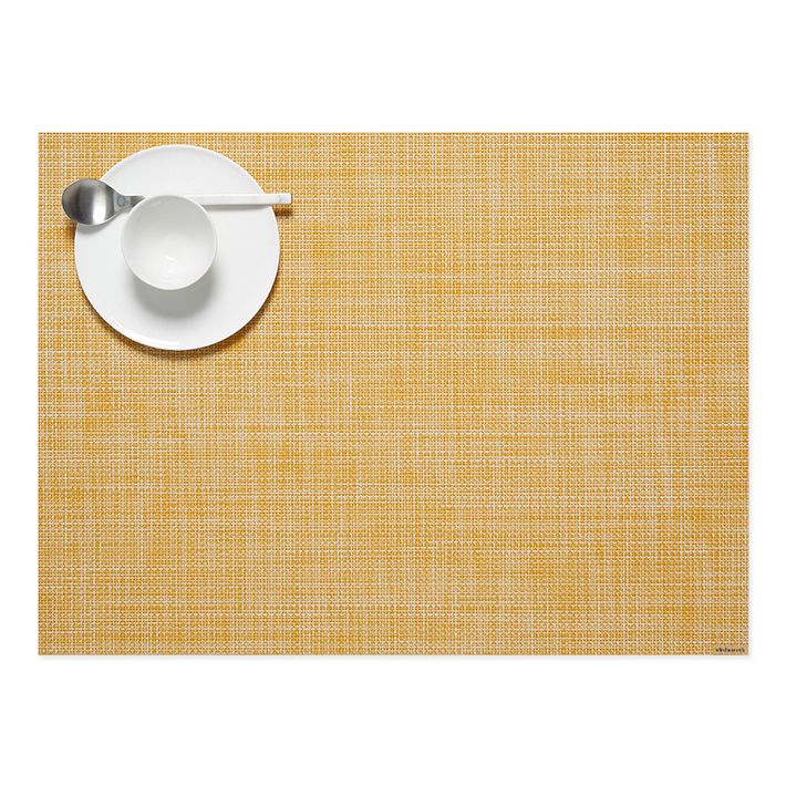 Lemon Yellow Basket Weave Placemat (Set of 8) Lemon Yellow Basket Weave Placemat (Set of 8)
