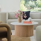 Ellington Marble Round Coffee Table (36")