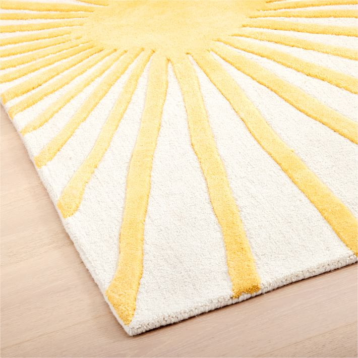 Kids Sunburst Easy Care Rug | West Elm Kids Sunburst Easy Care Rug | West Elm
