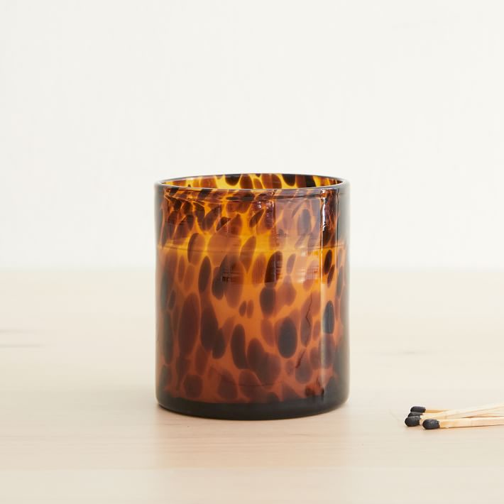 Tortoise Glass Candles - Vetiver Oud