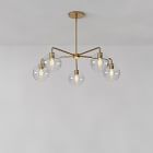 Build Your Own - Sculptural 5-Light Chandelier