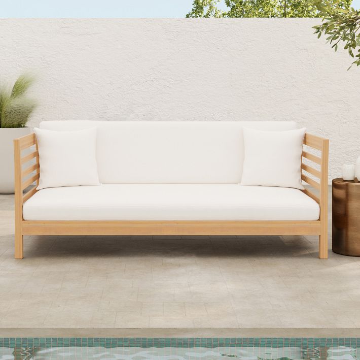 Wooden garden daybed discount