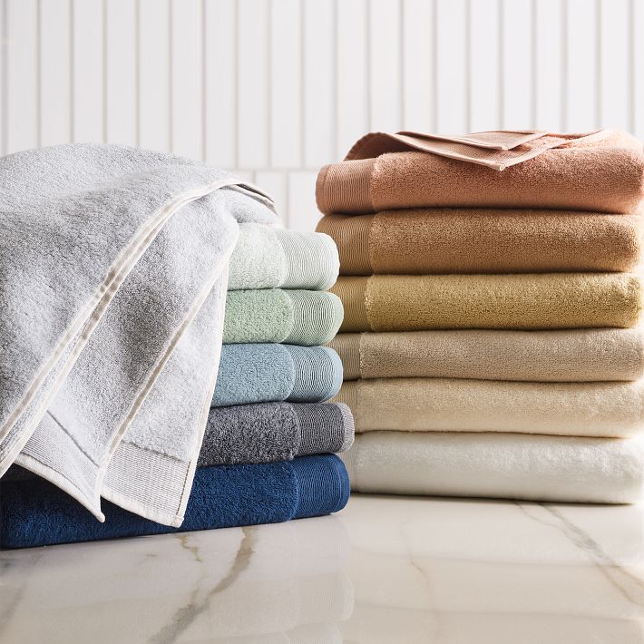 Plush Fibrosoft™ Bath Sheet Towels (Charcoal)