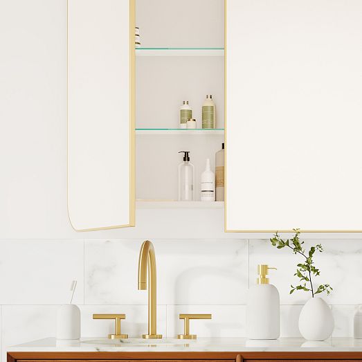 Seamless Triple Medicine Cabinet