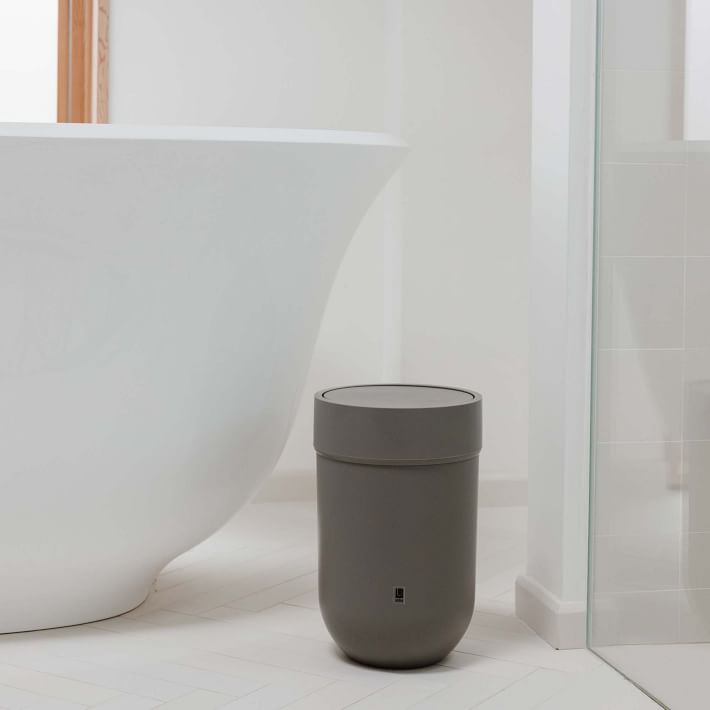 Touch Lidded Waste Can | West Elm