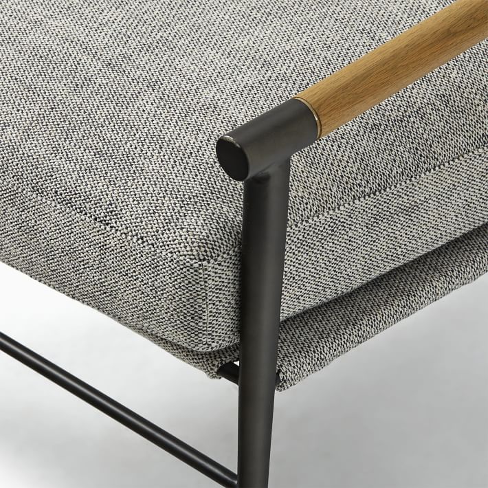 West elm carbon framed chair sales