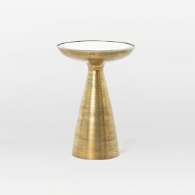 Gilded Brass Side Table 16 West Elm