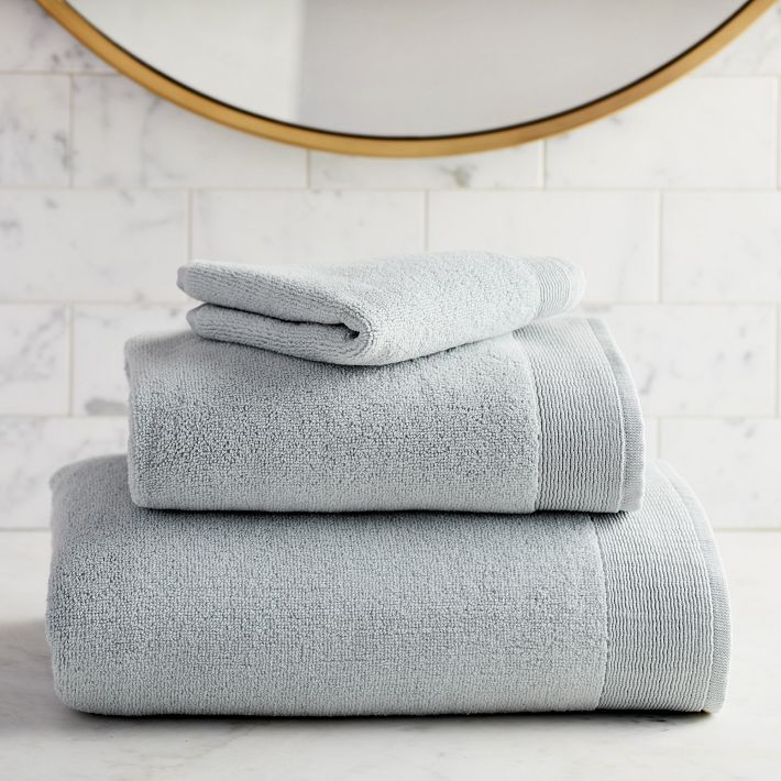 Luxe Fibrosoft Bath Towel, Freshwater Blue