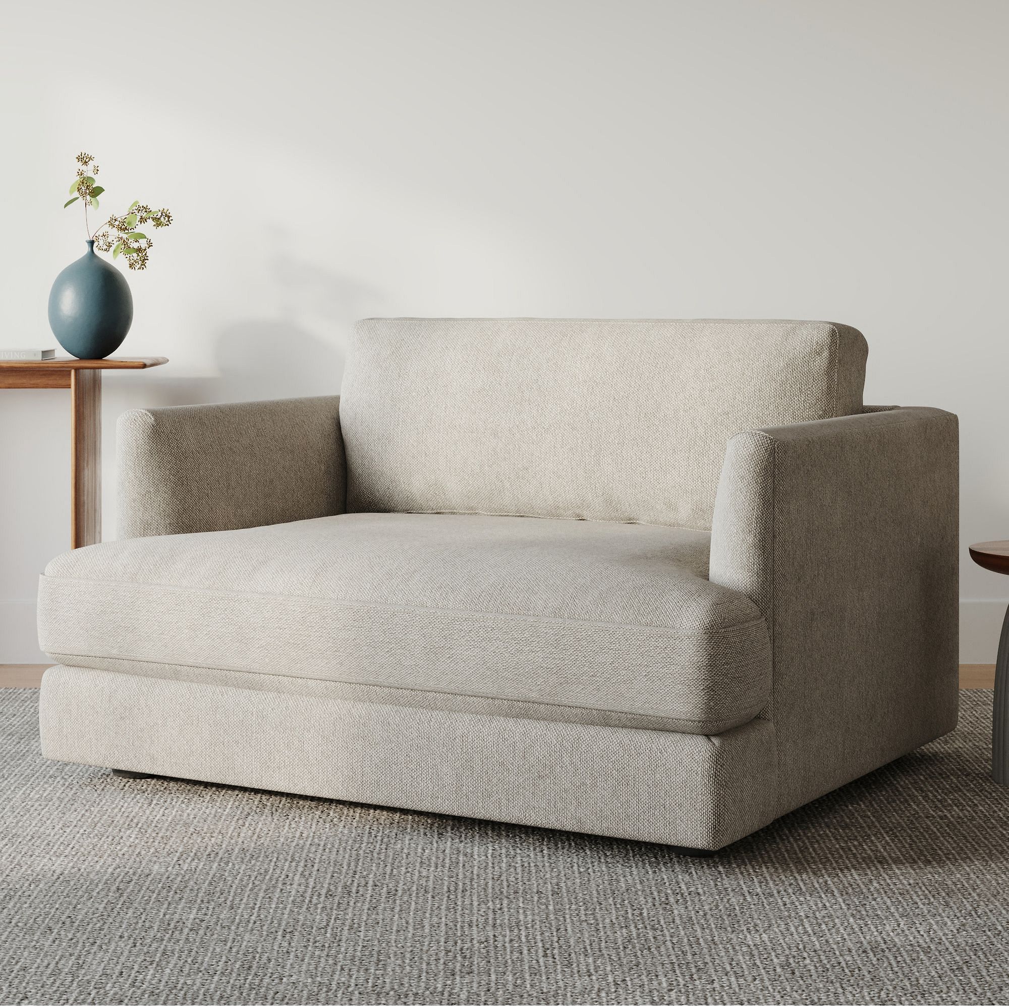 Alt image 1 for Haven Twin Sleeper Apartment Loveseat (55")