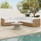 Coastal Outdoor 3-Piece L-Shaped Sectional (99&quot;)