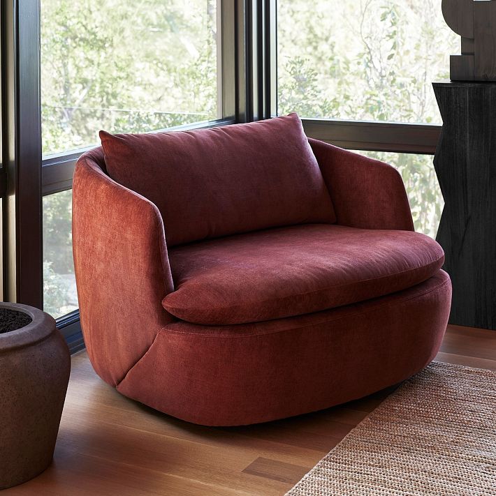 Crescent chair west elm discount
