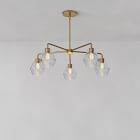 Build Your Own - Sculptural 5-Light Chandelier