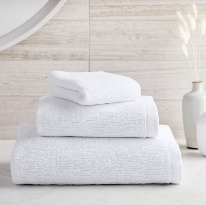 Everyday Textured Towel Sets - Set of 4
