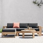 Portside Outdoor 2-Piece Chaise Sectional (92&quot;)