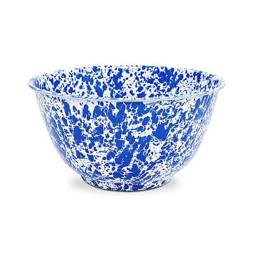 Crow Canyon Marble Splatter Enamel Serveware Collection