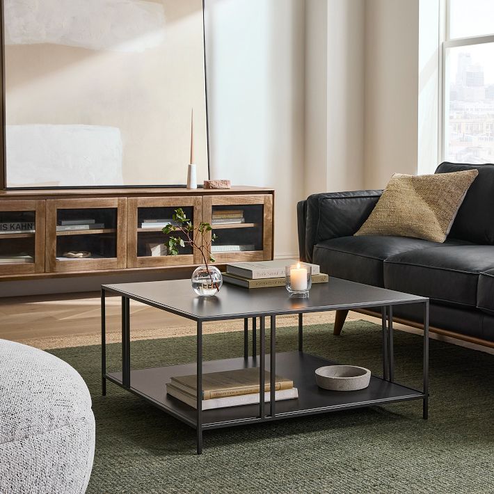 Profile coffee table west elm discount