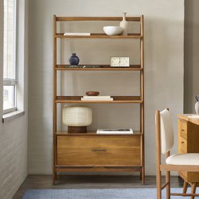 West elm small bookcase discount