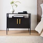 Metalwork Cabinet Nightstand (28&quot;)