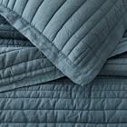 European Flax Linen Linework Quilt &amp; Shams - Clearance