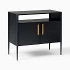 Metalwork Cabinet Nightstand (28&quot;)