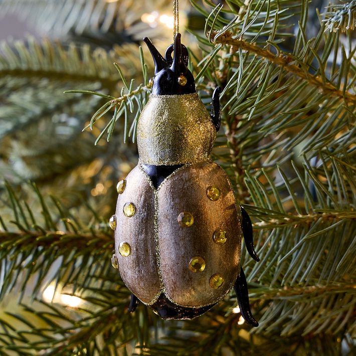 Glass Butterfly Ornament