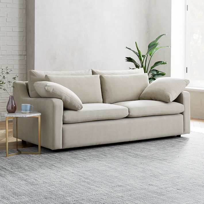 Harmony Swoop Arm Sofa 76 92 West Elm