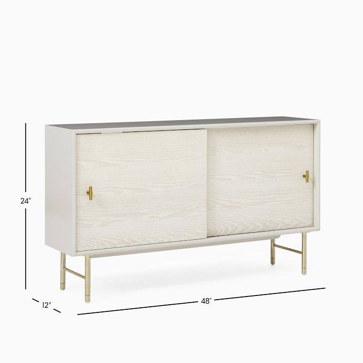Lacquer storage console discount