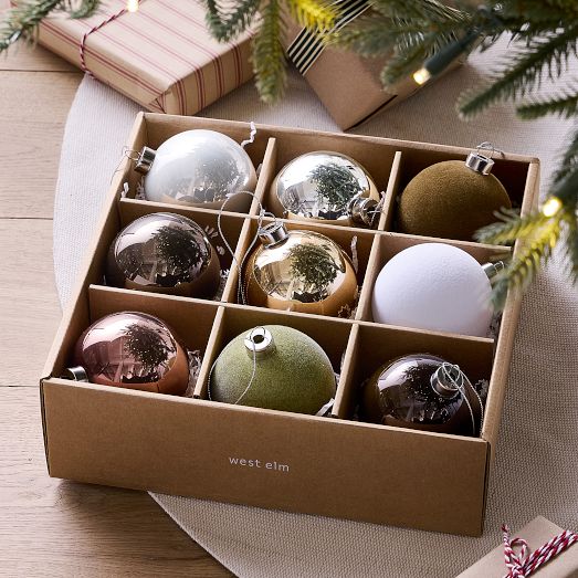 Glass Sushi Lunch Ornaments (Set of 6)