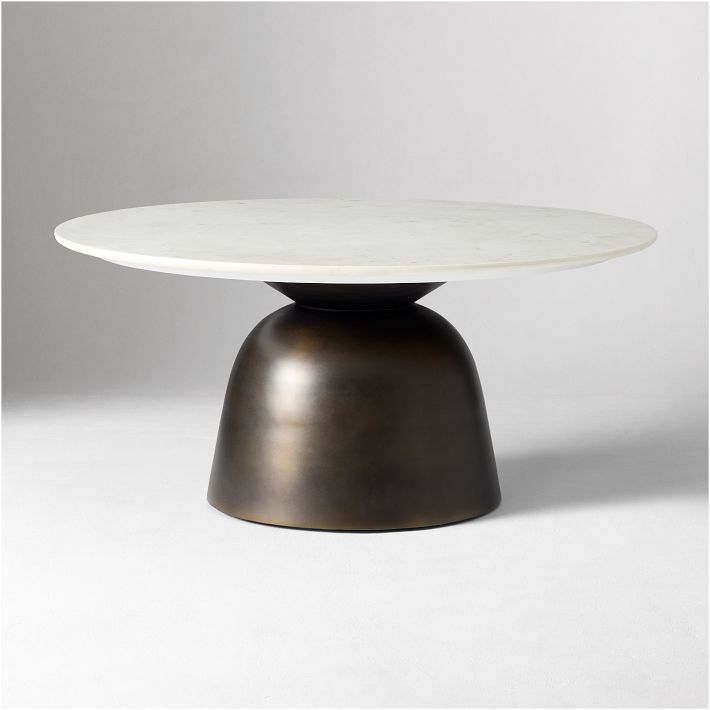 Olina Marble Coffee Table (36")