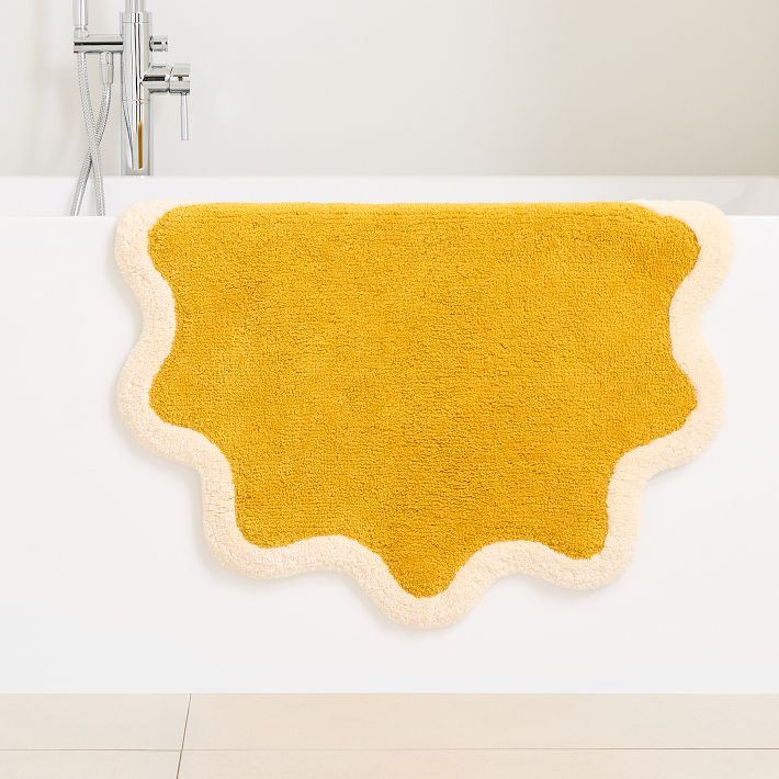 Ripple Bath Mat | Dark Horseradish
