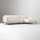 Parker Tufted 2-Piece Chaise Sectional (108&quot;)