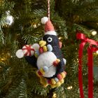 Felt Critters in Lights Ornaments