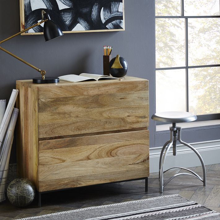 Filing cabinet west elm discount