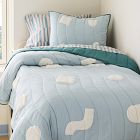 Kids Eva Chen Textured Shapes Quilt