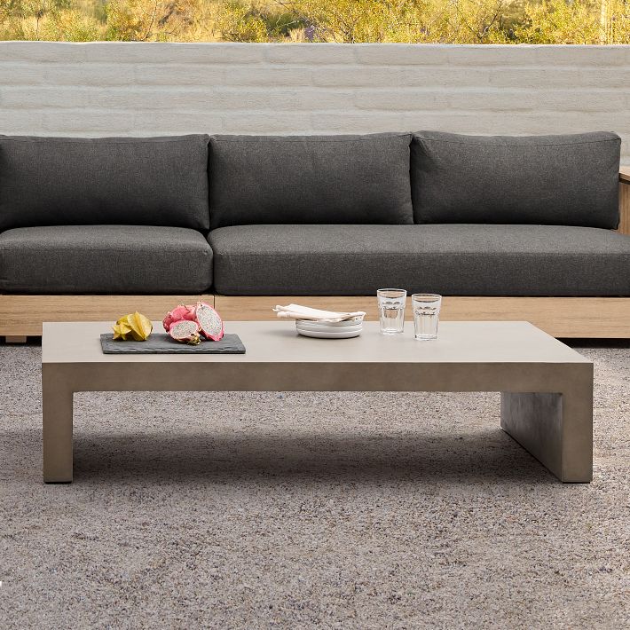 Concrete coffee table set discount