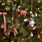Felt Critters in Lights Ornaments