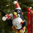 Felt Critters in Lights Ornaments