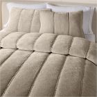 Striated Chenille Linear Comforter &amp; Shams